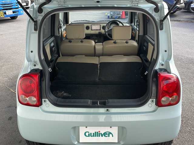 スズキ ラパン G 長野県 2010(平22)年 5.2万km アロマティックアクアメタリック 純正メモリナビ/ETC/プッシュスタート/シートカバー/純正フロアマット/取説/スペアキー