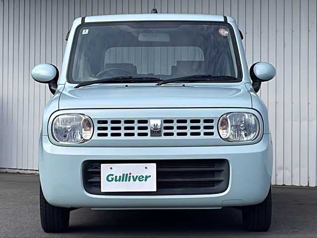 スズキ ラパン G 長野県 2010(平22)年 5.2万km アロマティックアクアメタリック 純正メモリナビ/ETC/プッシュスタート/シートカバー/純正フロアマット/取説/スペアキー