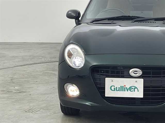 ダイハツ コペン セロ 福岡県 2018(平30)年 4.5万km 緑 社外ナビ（Ｂｌｕｅｔｏｏｔｈ，ＴＶ）　/ＥＴＣ　/ＭＴモード付き　/シートヒーター　/プッシュスタート　/横滑り防止装置　/アイドリングストップ　/ステアリングリモコン　/電動格納式ドアミラー　/純正フロアマット　/純正１６インチＡＷ　/LED ヘッドライト　
