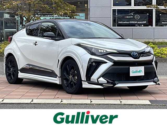 トヨタ Ｃ－ＨＲ G モード ネロセーフティプラスⅡ 福島県 2022(令4)年 4.8万km パールⅡ ワンオーナー/TRDエアロ（F/S/R）/純正メモリナビ/　【BT/USB/Miracast】/バックカメラ/全周囲カメラ/ビルトインETC/前後ドライブレコーダー/外付けデジタルインナーミラー/ハーフレザーシート/前席シートヒーター/LEDヘッドライト（AUTO機能付き）/　・フォグランプ/レーダークルーズコントロール/コーナーセンサー/レーンキープアシスト/パーキングアシスト/ドアプロテクター/ステアリングスイッチ/横滑り防止機能/衝突軽減システム/アイドリングストップ/純正フロアマット/スペアキー×１