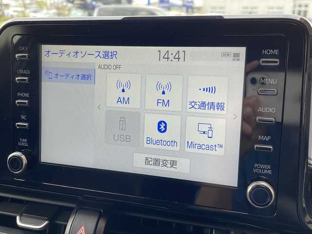 トヨタ Ｃ－ＨＲ G モード ネロセーフティプラスⅡ 福島県 2022(令4)年 4.8万km パールⅡ ワンオーナー/TRDエアロ（F/S/R）/純正メモリナビ/　【BT/USB/Miracast】/バックカメラ/全周囲カメラ/ビルトインETC/前後ドライブレコーダー/外付けデジタルインナーミラー/ハーフレザーシート/前席シートヒーター/LEDヘッドライト（AUTO機能付き）/　・フォグランプ/レーダークルーズコントロール/コーナーセンサー/レーンキープアシスト/パーキングアシスト/ドアプロテクター/ステアリングスイッチ/横滑り防止機能/衝突軽減システム/アイドリングストップ/純正フロアマット/スペアキー×１