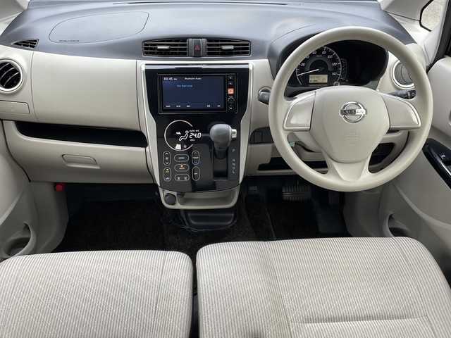 日産 デイズ X 山口県 2015(平27)年 6.4万km ブラック 純正ディスプレイオーディオ/・Bluetooth接続/・FM/AM/アラウンドビューモニター/ETC/エマージェンシーブレーキ/踏み間違え防止装置/横滑り防止装置/アイドリングストップ/純正フロアマット/ヘッドライトレベライザー/スマートキー/プッシュスタート/スペアキー1本/ベンチシート/ドアバイザー/ウィンカーミラー/取扱説明書