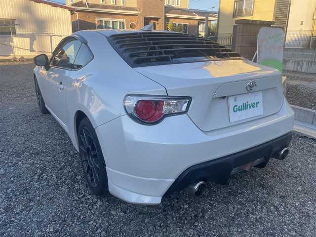 トヨタ ８６ GT 道東・釧路十勝 2012(平24)年 7.5万km サテンホワイトパール 純正SDナビ【NSCT-W61】/　　（ワンセグ）/フロントモデリスタエアロ/バックカメラ/HIDヘッドライト/スマートキー/パドルシフト/ETC/横滑り防止機能
