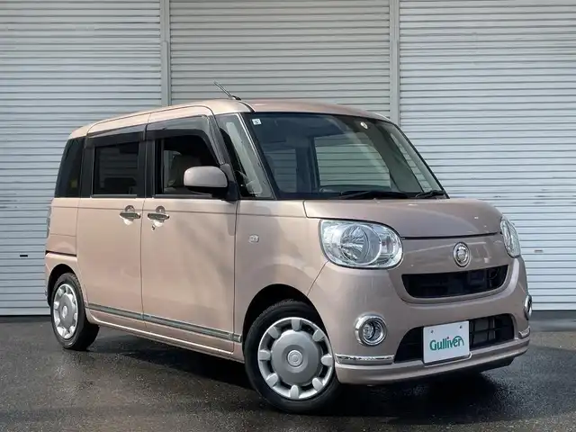 ダイハツ ムーヴ キャンバス X LTD メイクアッフ SA Ⅱ 福島県 2017(平29)年 2万km ライトローズマイカメタリックⅡ 純正メモリーナビ/CD/DVD/SD/BT/USB/フルセグTV/スマートアシスト２/両側パワースライドドア/アイドリングストップ/プッシュスタート/オートライト/フォグライト/ドアバイザー/フロアマット