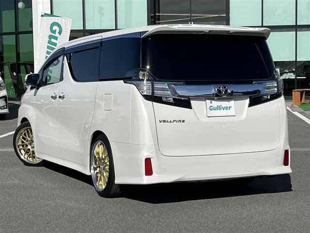 トヨタ ヴェルファイア Z Aエディション 奈良県 2016(平28)年 6.1万km ホワイトパールクリスタルシャイン ALPINE10インチナビ（EX10）/（フルセグ/BT/CD/DVD)/ALPINE12.8インチフリップダウンモニター（PXH12-RB-AV/クルーズコントロール/バックカメラ/前後コーナーセンサー/両側パワースライドドア/社外足回り（車高調）/レザー調シートカバー/LEDヘッドライト/オートライト/ETC/WORK20インチAW/保証書/スペアキーX1