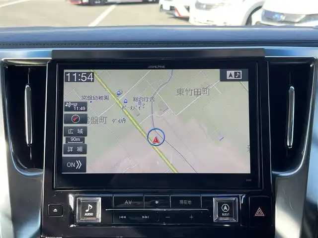 トヨタ ヴェルファイア Z Aエディション 奈良県 2016(平28)年 6.1万km ホワイトパールクリスタルシャイン ALPINE10インチナビ（EX10）/（フルセグ/BT/CD/DVD)/ALPINE12.8インチフリップダウンモニター（PXH12-RB-AV/クルーズコントロール/バックカメラ/前後コーナーセンサー/両側パワースライドドア/社外足回り（車高調）/レザー調シートカバー/LEDヘッドライト/オートライト/ETC/WORK20インチAW/保証書/スペアキーX1