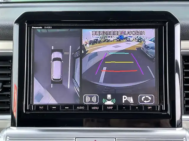 スズキ クロスビー HYBRID MZ 香川県 2020(令2)年 3万km スーパーブラックパール 純正メモリーナビ/→AM/FM/CD/DVD/Bluetooth/フルセグTV/全方位カメラ/クルーズコントロール/ビルトインETC/レーンキープアシスト/コーナーセンサー/衝突軽減ブレーキ/アイドリングストップ/パドルシフト/ステアリングスイッチ/革巻きステアリング/オートライト/純正フロアマット/純正16インチアルミホイール/プッシュスタート/スマートキー