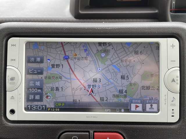 トヨタ スペイド V 大阪府 2013(平25)年 8.8万km ブラックマイカ 純正SDナビ NSCP-W62/・DVD/CD/FM/AM/Bluetooth/・ワンセグテレビ/ETC/盗難防止装置/ドアバイザー/電動格納ミラー/片側パワースライドドア/オートエアコン/スマートキー/12V電源/純正フロアマット/ナビ取扱説明書/保証書