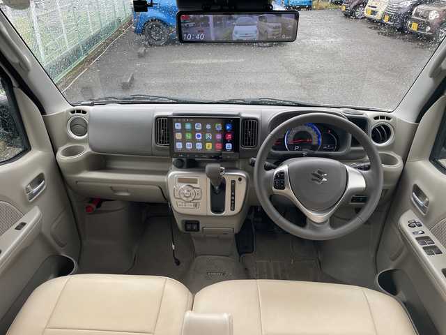 スズキ エブリィ ワゴン PZターボ スペシャル 神奈川県 2023(令5)年 2万km パールホワイト ワンオーナー/プッシュスタート/ETC/本革巻きステアリング/プリクラッシュ/車線逸脱防止装置/横滑り防止装置/コーナーセンサー/前後ドライブレコーダー内蔵デジタルルームミラー/運転席シートヒーター/オートライト/キセノンライト/スペアキー1本