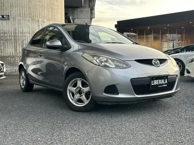 マツダ デミオ 13C－V 宮城県 2010(平22)年 7.2万km シルバー AAC/パワーステアリング/パワーウィンドウ/リモコンキー/14インチAW