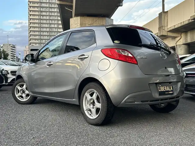 マツダ デミオ 13C－V 宮城県 2010(平22)年 7.2万km シルバー AAC/パワーステアリング/パワーウィンドウ/リモコンキー/14インチAW