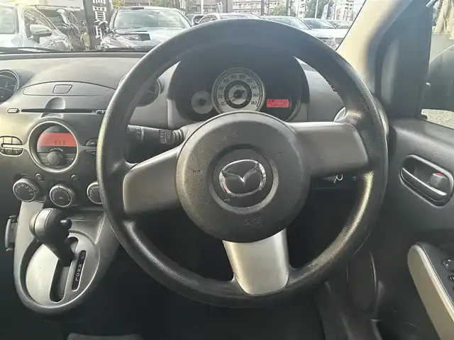 マツダ デミオ 13C－V 宮城県 2010(平22)年 7.2万km シルバー AAC/パワーステアリング/パワーウィンドウ/リモコンキー/14インチAW