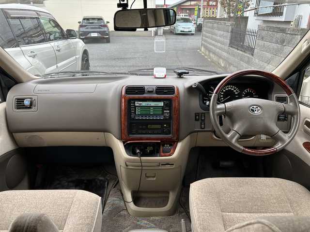 トヨタ グランド ハイエース G プライムセレクション 群馬県 2002(平14)年 4万km 白 純正ナビ/バックカメラ/サンルーフ/ワンセグ/純正アルミホイール/8人乗り/ハロゲンヘッドライト/フォグランプ/スペアキー/ダブルエアコン