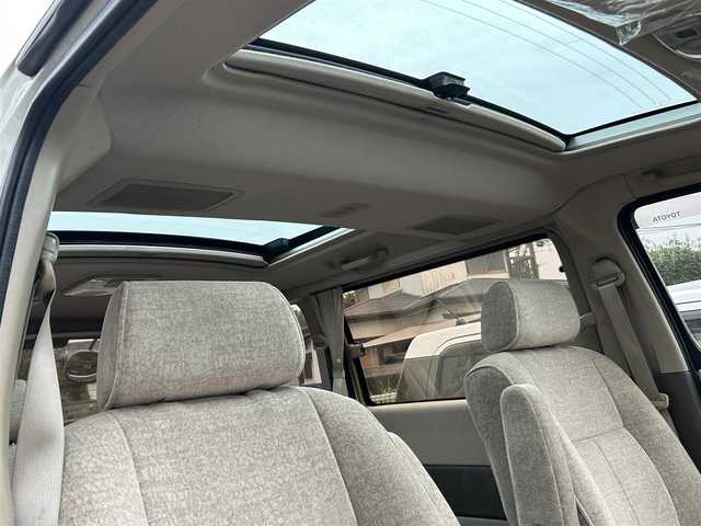 トヨタ グランド ハイエース G プライムセレクション 群馬県 2002(平14)年 4万km 白 純正ナビ/バックカメラ/サンルーフ/ワンセグ/純正アルミホイール/8人乗り/ハロゲンヘッドライト/フォグランプ/スペアキー/ダブルエアコン