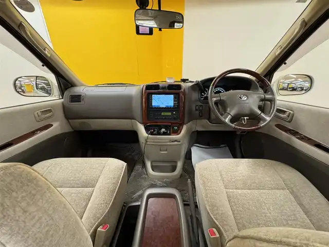 トヨタ グランド ハイエース G プライムセレクション 群馬県 2002(平14)年 4万km 白 純正ナビ/　　ワンセグ/CD/AM/FM/    TAPE/VTR/サンルーフ/バックカメラ/両側イージークローザードア/オートライト/リヤヒーター/リヤクーラー/純正15AW/スペアキー2本/前方ドライブレコーダー/ETC