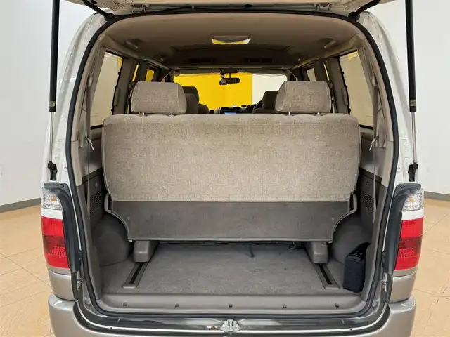 トヨタ グランド ハイエース G プライムセレクション 群馬県 2002(平14)年 4万km 白 純正ナビ/　　ワンセグ/CD/AM/FM/    TAPE/VTR/サンルーフ/バックカメラ/両側イージークローザードア/オートライト/リヤヒーター/リヤクーラー/純正15AW/スペアキー2本/前方ドライブレコーダー/ETC