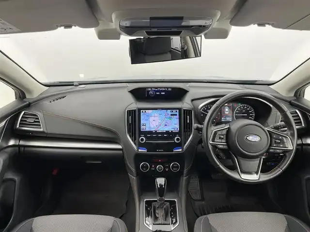 スバル ＸＶ ハイブリッド 2．0e－L アイサイト 富山県 2019(令1)年 7万km クールグレーカーキ 4WD/純正8型ナビ/（AM/FM/CD/DVD/SD/AUX/USB/BT）/フルセグTV/バックカメラ/衝突被害軽減ブレーキ/アダプティブクルーズコントロール/レーンキープアシスト/ブラインドスポットモニター/オートライト/LEDヘッドライト/リアパーキングセンサー/ETC/前席パワーシート/スマートキー/プッシュスタート/純正１７インチAW/純正フロアマット