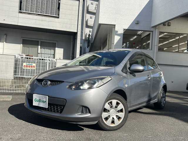 マツダ デミオ 13C スマートエディション 宮崎県 2011(平23)年 11.7万km アルミニウムメタリック 社外ＳＤナビ　ワンセグテレビ　Ｂｌｕｅｔｏｏｔｈ　ＥＴＣ　純正フロアマット　ＡＢＳ　ＣＤチェンジャー　パワーウィンドウ　パワーステアリング