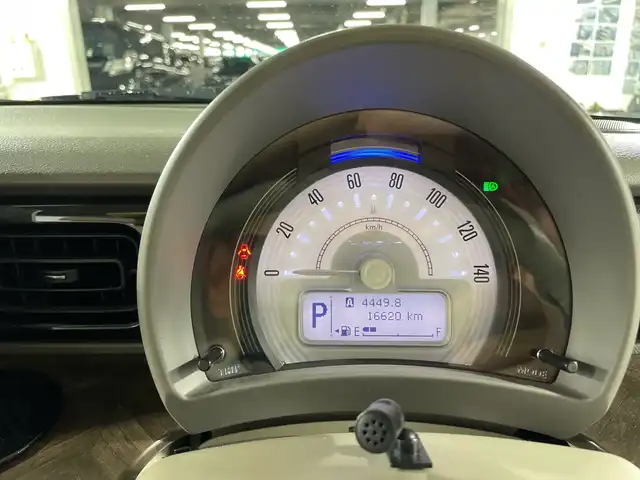 スズキ ラパン モード 福岡県 2021(令3)年 1.7万km ノクターンブルーパール 純正メモリナビ/・CD/DVD/BT/フルセグTV/・全方位モニター/スズキセーフティサポート/コーナーセンサー/ビルトインETC/360度ドライブレコーダー/シートヒーター（D/N)/革巻きステアリング/ステアリングリモコン/LEDヘッドライト/・オートライト/アイドリングストップ/スマートキー/・プッシュスタート/・スペアキー/純正フロアマット/純正ドアバイザー