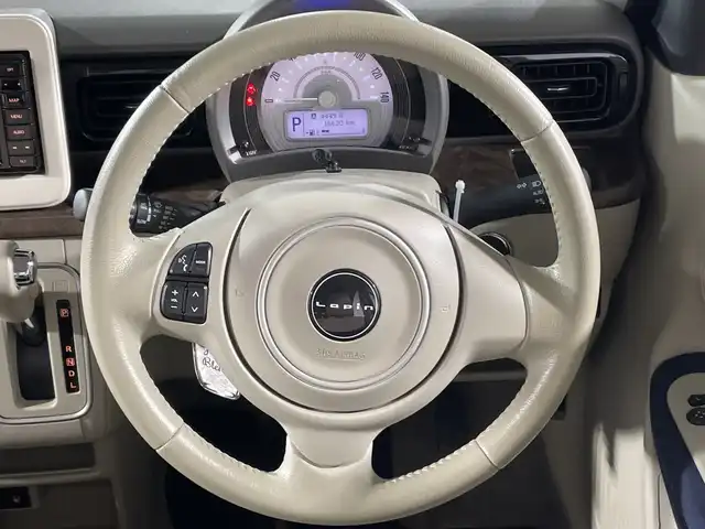 スズキ ラパン モード 福岡県 2021(令3)年 1.7万km ノクターンブルーパール 純正メモリナビ/・CD/DVD/BT/フルセグTV/・全方位モニター/スズキセーフティサポート/コーナーセンサー/ビルトインETC/360度ドライブレコーダー/シートヒーター（D/N)/革巻きステアリング/ステアリングリモコン/LEDヘッドライト/・オートライト/アイドリングストップ/スマートキー/・プッシュスタート/・スペアキー/純正フロアマット/純正ドアバイザー