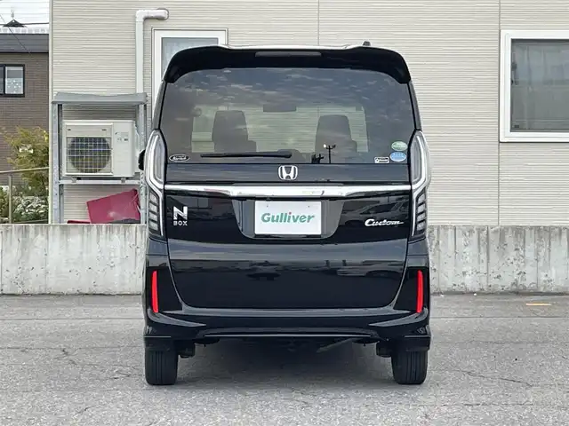 ホンダ Ｎ ＢＯＸ カスタム G L ホンダセンシング 青森県 2018(平30)年 12.5万km クリスタルブラックパール 4WD/ワンオーナー/純正メモリナビ/・フルセグTV/・AM/FM/CD/DVD/BT/USB/片側パワースライド/フォグランプ/純正14AW/純正フロアマット/ETC/ベンチシート/シートヒーター/バックカメラ/アイドリングストップ/横滑り防止機能/オートライト/保証書/取扱説明書