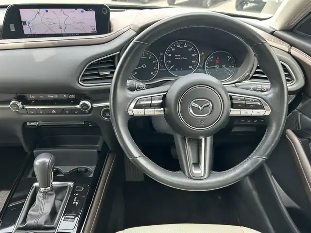 マツダ ＣＸ－３０ 20S Lパッケージ 福島県 2020(令2)年 4.6万km ポリメタルグレーM 純正ナビゲーション/【DVD/USB/HDMI/BT/TV】/アラウンドビューモニター/ビルトインETC/ドライブレコーダー/前席シートヒーター/ステアリングヒーター/パドルシフト/運転席パワーシート/運転席シートメモリー/レーンキープアシスト/アダプティブクルーズコントロール/衝突被害軽減ブレーキ/ブラインドスポット/アイドリングストップ/純正フロアマット