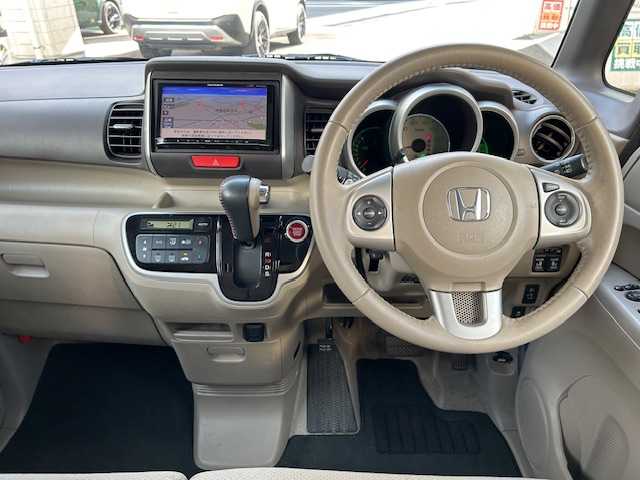 ホンダ Ｎ ＢＯＸ ＋ G ターボパッケージ 東京都 2012(平24)年 2.8万km プレミアムホワイトパール ワンオーナー/ターボ/両側パワースライドドア/革巻きステアリング/パドルシフト/クルーズコントロール/前後ドライブレコーダー/ETC/スマートキー/保証書/取扱説明書