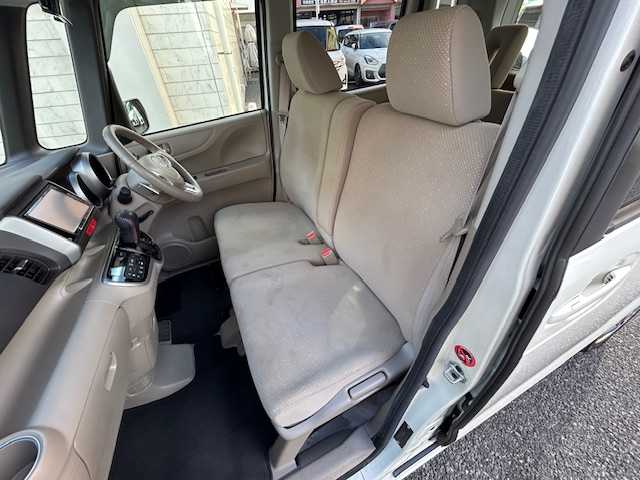 ホンダ Ｎ ＢＯＸ ＋ G ターボパッケージ 東京都 2012(平24)年 2.8万km プレミアムホワイトパール ワンオーナー/ターボ/両側パワースライドドア/革巻きステアリング/パドルシフト/クルーズコントロール/前後ドライブレコーダー/ETC/スマートキー/保証書/取扱説明書