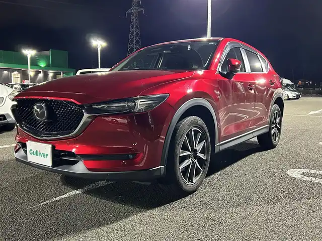 マツダ ＣＸ－５ XD プロアクティブ 石川県 2017(平29)年 9.5万km ソウルレッドクリスタルM 純正メーカーオプションナビ/レーダークルーズコントロール/前後ドライブレコーダー/バックカメラ/ETC/オートライト/ＬＥＤヘッドライト/レーンキープアシスト/純正19インチアルミホイール
