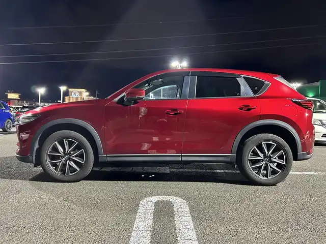 マツダ ＣＸ－５ XD プロアクティブ 石川県 2017(平29)年 9.5万km ソウルレッドクリスタルM 純正メーカーオプションナビ/レーダークルーズコントロール/前後ドライブレコーダー/バックカメラ/ETC/オートライト/ＬＥＤヘッドライト/レーンキープアシスト/純正19インチアルミホイール