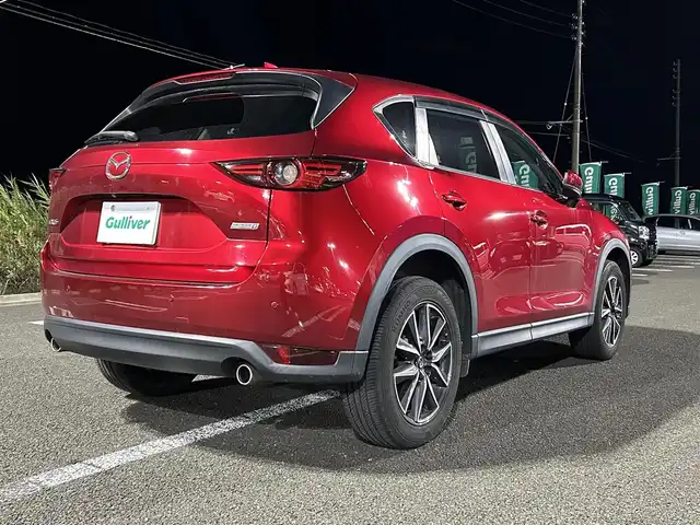 マツダ ＣＸ－５ XD プロアクティブ 石川県 2017(平29)年 9.5万km ソウルレッドクリスタルM 純正メーカーオプションナビ/レーダークルーズコントロール/前後ドライブレコーダー/バックカメラ/ETC/オートライト/ＬＥＤヘッドライト/レーンキープアシスト/純正19インチアルミホイール