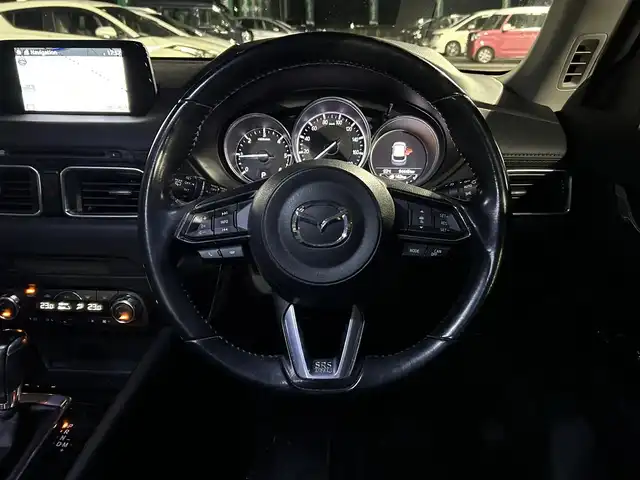 マツダ ＣＸ－５ XD プロアクティブ 石川県 2017(平29)年 9.5万km ソウルレッドクリスタルM 純正メーカーオプションナビ/レーダークルーズコントロール/前後ドライブレコーダー/バックカメラ/ETC/オートライト/ＬＥＤヘッドライト/レーンキープアシスト/純正19インチアルミホイール