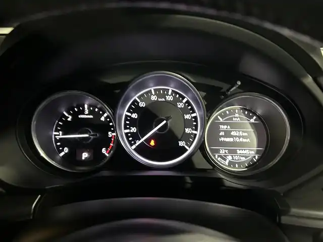 マツダ ＣＸ－５ XD プロアクティブ 石川県 2017(平29)年 9.5万km ソウルレッドクリスタルM 純正メーカーオプションナビ/レーダークルーズコントロール/前後ドライブレコーダー/バックカメラ/ETC/オートライト/ＬＥＤヘッドライト/レーンキープアシスト/純正19インチアルミホイール