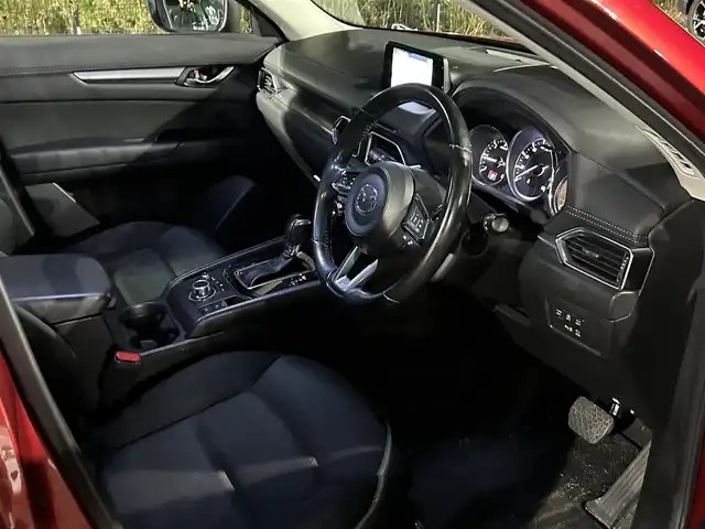 マツダ ＣＸ－５ XD プロアクティブ 石川県 2017(平29)年 9.5万km ソウルレッドクリスタルM 純正メーカーオプションナビ/レーダークルーズコントロール/前後ドライブレコーダー/バックカメラ/ETC/オートライト/ＬＥＤヘッドライト/レーンキープアシスト/純正19インチアルミホイール