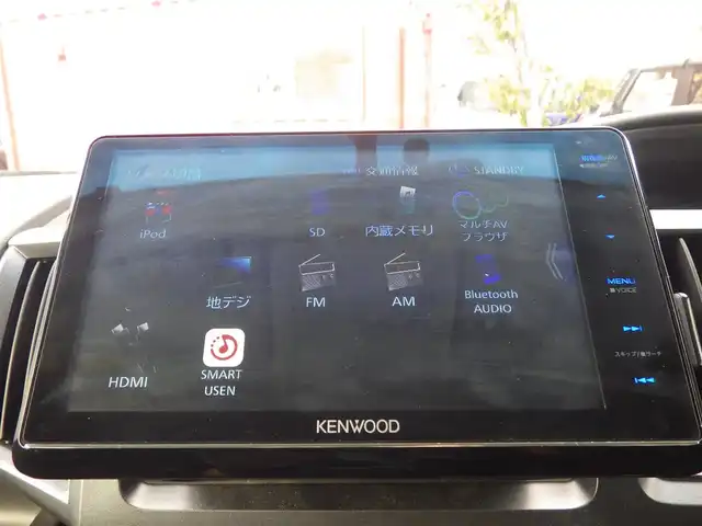 ホンダ ステップワゴン スパーダ Z 千葉県 2011(平23)年 5万km プレミアムブラキッシュパール 社外メモリーナビ/地デジTV/【DVD/CD再生機能　Bluetooth接続】/バックカメラ/革巻きステアリング/パドルシフト/ETC/HIDヘッドライト/フォグライト/ウインカーミラー/社外18インチアルミホイル/スマートキー