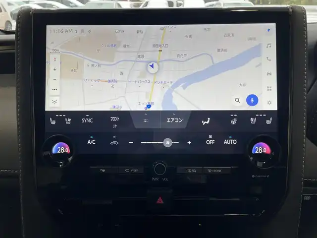 トヨタ アルファード Z 福島県 2025(令7)年 0.1千km ゴールド ワンオーナー/純正14インチディスプレイオーディオ/AM/FM/BT/USB/HDMI/フルセグTV/トヨタセーフティセンス/トヨタ チームメイト/左右独立ムーンルーフ/ユニバーサルステップ/パノラミックビューモニター/ブラインドスポットモニター/クリアランスソナー/デジタルインナーミラー/カラーヘッドアップディスプレイ/レーダークルーズコントロール/黒レザーシート/パワーシート/シートヒーター/エアシート/ステアリングヒーター/ステアリングリモコン/オートハイビーム/3眼LEDヘッドライト/ビルトインETC 2.0/置くだけ充電