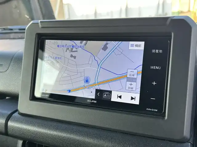 スズキ ジムニー XC 道南・函館 2021(令3)年 0.9万km ブリスクブルーメタリック/ブラック2トーンルーフ 社外ナビ/フルセグＴＶ/衝突軽減ブレーキ/夏冬タイヤ/バックカメラ/クルーズコントロール/車線逸脱警報装置/シートヒーター/ヘッドライトウォッシャー/オートライト/ダウンヒルコントロールアシスト