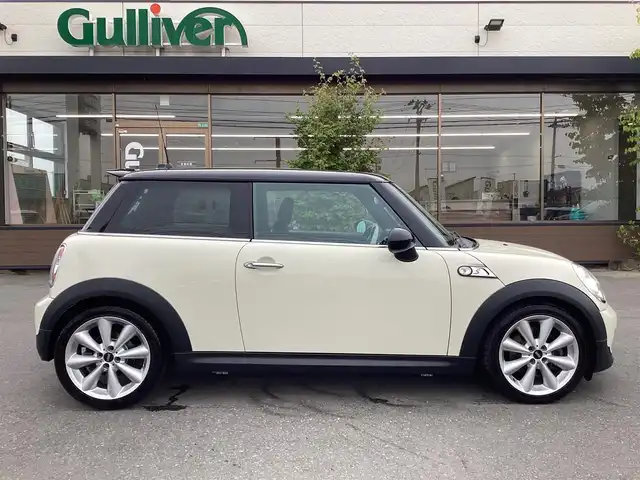 ＭＩＮＩ ミニ クーパー S 宮城県 2012(平24)年 10.7万km ペッパー・ホワイト プッシュスタート/ターボ/純正アルミ/ETC/サンルーフ/純正オーディオ/電動格納ミラー/パワーステアリング/パワーウィンドウ