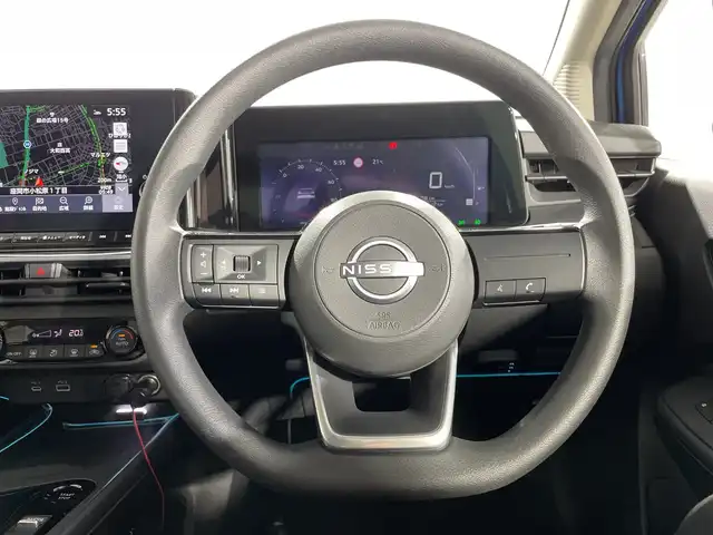日産 ノート X 神奈川県 2021(令3)年 2.9万km ビビットブルー / スーパーブラック 2トーン 純正10インチコネクトナビ/・BLUETOOTH/USB/HDMI/フルセグTV/Apple Car play/ブラックルーフ/ワイヤレス充電/インテリジェントルームミラー/インテリジェントアラウンドビューモニター/エマージェンシーブレーキ/オートハイビーム/フロアマット/電動パーキングブレーキ/社外前方ドライブレコーダー/ビルトインETC/スマートキー/LEDライト