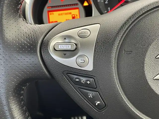 日産 フェアレディ Ｚ バージョンST 埼玉県 2009(平21)年 7.8万km ブレードシルバー 純正ナビ　バックカメラ　ＢＯＳＥサウンド　グレーレザーシート　シートヒーター　ＤＶＤ　オートライト　スマートキー　純正アルミホイール　純正フロアマット　オートエアコン　プッシュスタート　地デジＴＶ