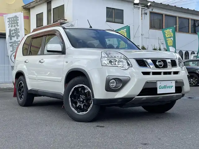 日産 エクストレイル 20X エクストリーマーX 青森県 2010(平22)年 5.1万km ブリリアントホワイトパール 保証書/取扱説明書/2WD4WD切替スイッチ/JAOSマッドガード/カロッツェリアメモリナビ（フルセグ/BlueTooth/AUX）/バックカメラ/カーメイトエンジンスターター/ダウンヒルアシストコントロール/MX MAD CROSS16インチスタッドレスタイヤ/純正夏タイヤ積込み/ルーフレール/リアスポイラー/LEDヘッドライト