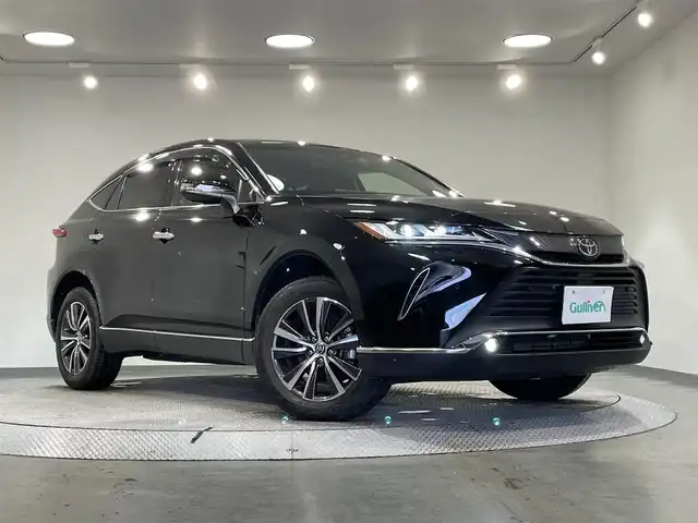 トヨタ ハリアー G 愛知県 2021(令3)年 3.5万km ブラック 純正ディスプレイオーディオ/ナビキッド/テレビキッド/バックカメラ/純正ドライブレコーダー/レーダークルーズコントロール/ビルトインETC/LEDヘッドライト/クリアランスソナー/スペアスマートキー1本