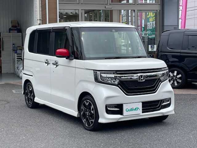 ホンダ Ｎ ＢＯＸ カスタム G L ターボ ホンダセンシング 埼玉県 2018(平30)年 8.9万km プラチナホワイトパール