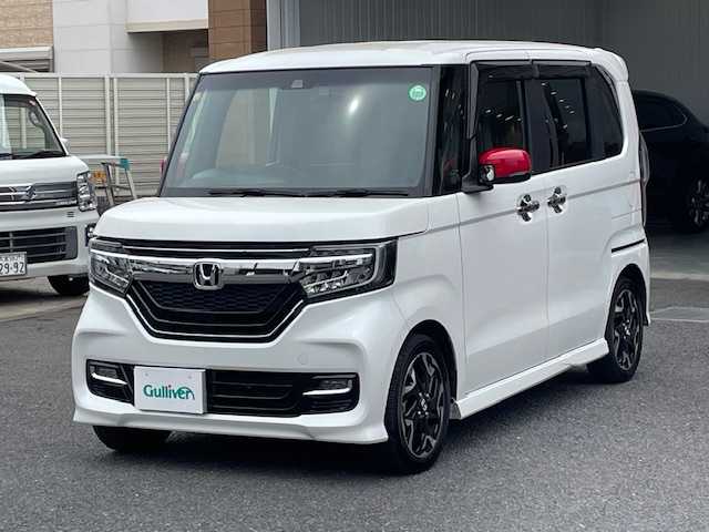 ホンダ Ｎ ＢＯＸ カスタム G L ターボ ホンダセンシング 埼玉県 2018(平30)年 8.9万km プラチナホワイトパール
