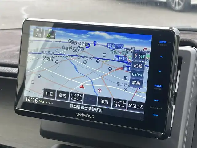 ホンダ Ｎ ＯＮＥ RS 静岡県 2022(令4)年 2.1万km 白Ⅱ 衝突軽減Ｂ　/車線逸脱警告　/ACC /FUJITSUBOマフラー　/TEIN車高調　/オートハイビーム/社外ナビ/地デジ/Bカメラ　/ステアリングスイッチ　/シートヒーター　/純正１５インチＡＷ　/リアスポイラー/スマートキー /スペアキー /保証書/取説　