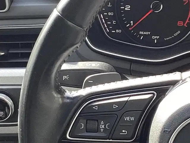 アウディ Ａ４ アバント 1．4TFSIスポーツ 愛知県 2016(平28)年 8.1万km パール ワンオーナー　/メーカーナビ　/フルセグ　/バックカメラ　/パワーバックドア　/パドルシフト　/ステアリングスイッチ　/ビルトインＥＴＣ　/ＨＩＤヘッド　/シートヒーター　/パワーシート　/ＩＳＯＦＩＸ　/コーナーセンサー　/スペアキー　/保証書