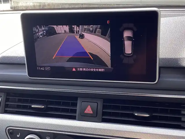 アウディ Ａ４ アバント 1．4TFSIスポーツ 愛知県 2016(平28)年 8.1万km パール ワンオーナー　/メーカーナビ　/フルセグ　/バックカメラ　/パワーバックドア　/パドルシフト　/ステアリングスイッチ　/ビルトインＥＴＣ　/ＨＩＤヘッド　/シートヒーター　/パワーシート　/ＩＳＯＦＩＸ　/コーナーセンサー　/スペアキー　/保証書