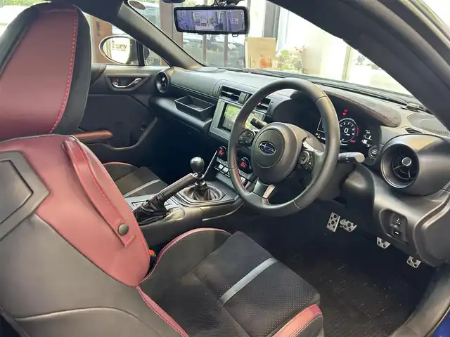 スバル ＢＲＺ STIスポーツ 大阪府 2024(令6)年 0.5万km 青 ハーフレザー/シートヒーター/ディスプレイオーディオ/applecarplay/バックカメラ/純正18インチAW/ETC/ドラレコ/デジタルインナーミラー/クリアランスソナー