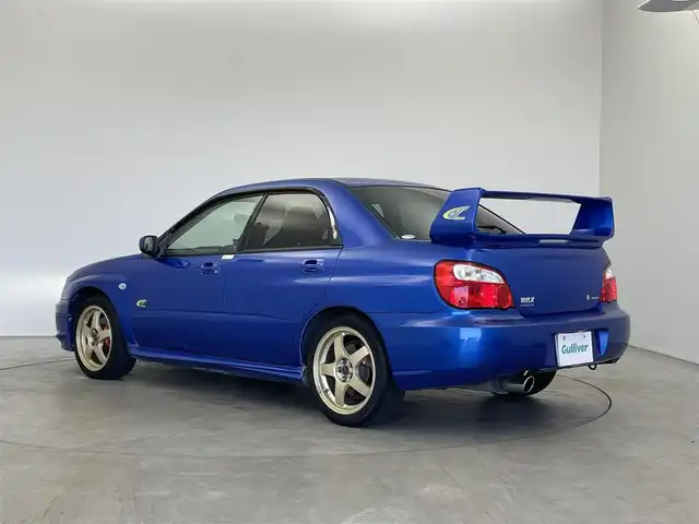 スバル インプレッサ ＷＲＸ 2004 V－Limited 埼玉県 2005(平17)年 7.3万km WRブルーマイカ ＥＴＣ　ＣＤ再生　純正アルミホイール　ＨＩＤライト　リモコンキー　パワーステアリング　パワーウインドウ　オートエアコン