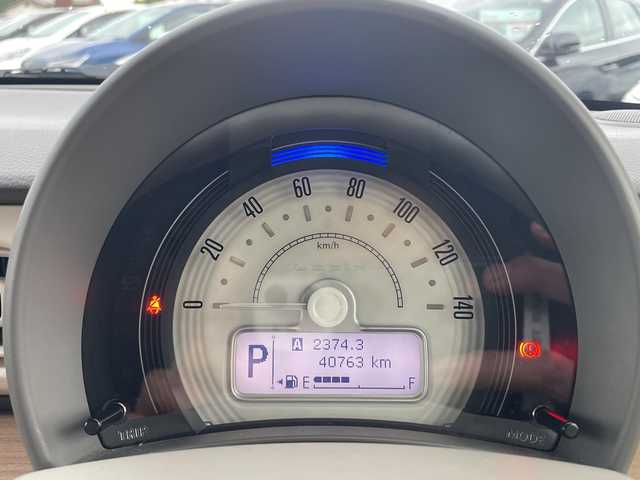 スズキ ラパン X 山口県 2017(平29)年 4.1万km フォーンベージュメタリック/ホワイト2トーンルーフ 純正ナビ　/（フルセグTV/USB/iPod/Bluetooth/aha/AUX)/アラウンドビューモニター　/衝突軽減ブレーキ　/シートヒーター　/ビルトインＥＴＣ　/アイドリングストップ　/ＵＳＢ接続　/アクセサリーソケット/ＬＥＤヘッドランプ　/ステアリングスイッチ　/プッシュスタート　/　　-スマートキー/横滑り防止/純正フロアマット/ISOFIX/電格ミラー